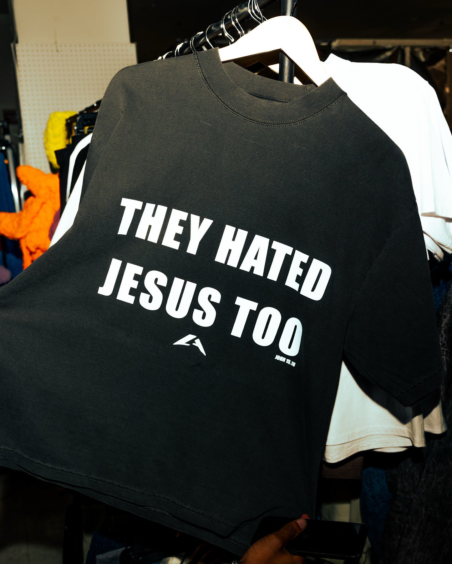 They Hated Jesus Too Tee